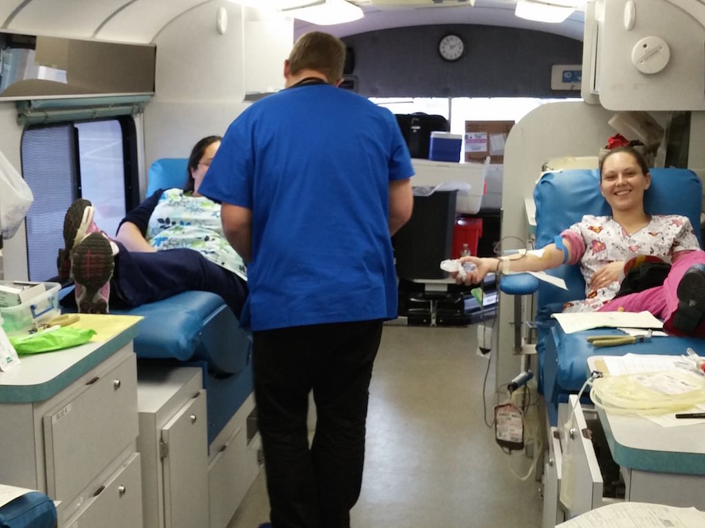 Davison Joins Michigan Blood for Spring Blood Drive Ross Campus News