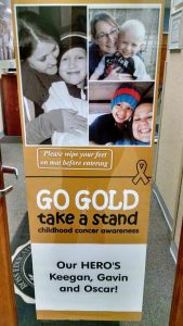 Ross Medical Education Center Roosevelt Park Kentwood campuses Childhood Cancer Awareness