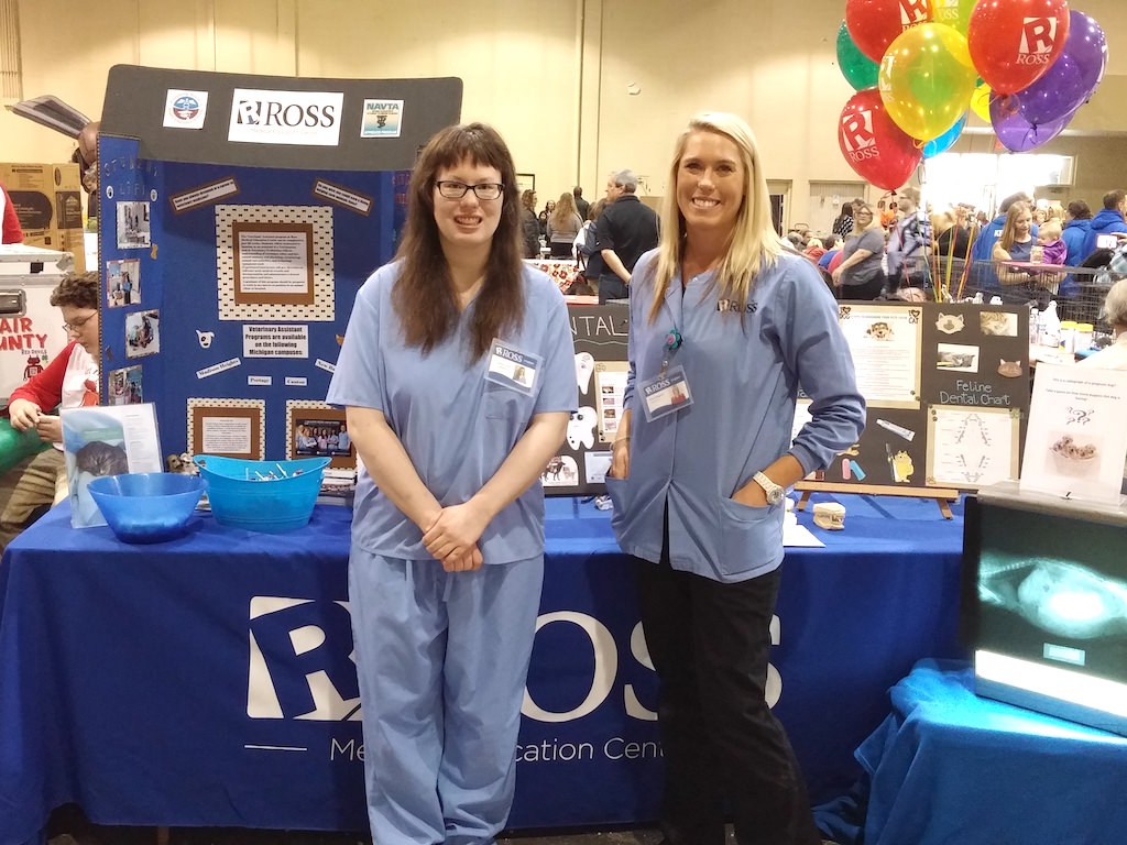 Ross Medical Education Center New Baltimore Veterinary Assistant 4H Event
