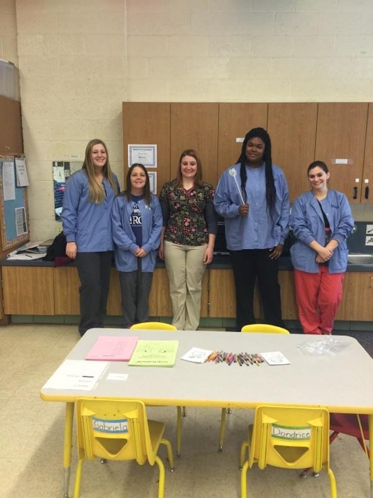 Dental Assistant Students from Portage and Muncie Promote Dental Health
