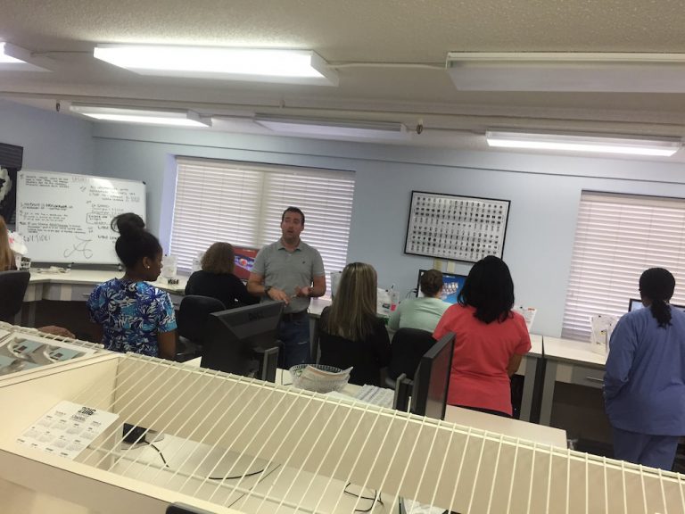 Ross Medical in Huntsville Visits Oral Arts Dental Laboratory Ross