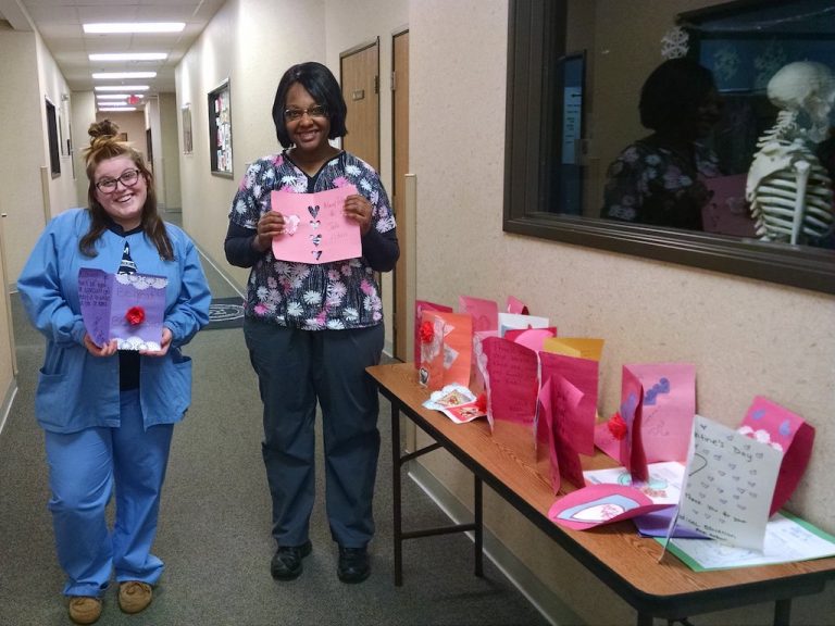 Valentines for veterans Ross Medical Ann Arbor Makes Valentines for Veterans | Ross Campus News