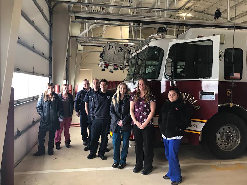 Ross Medical Education Center Grand Rapids North Visits Plainfield Fire Department
