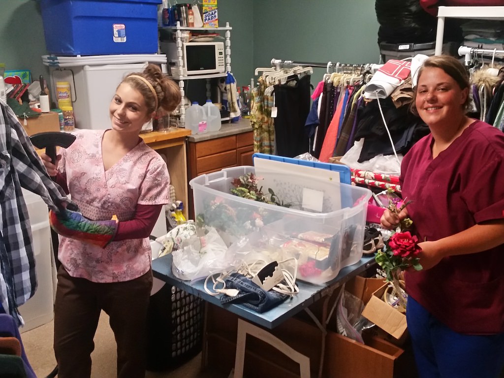 Ross Medical Education Center Midland Helps The Red Door Thrift Store