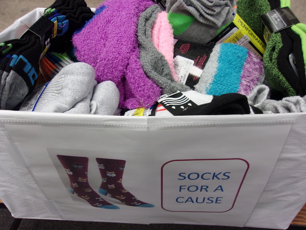 Ross Medical Ann Arbor Collects Socks for Survivor Packs | Ross Campus ...