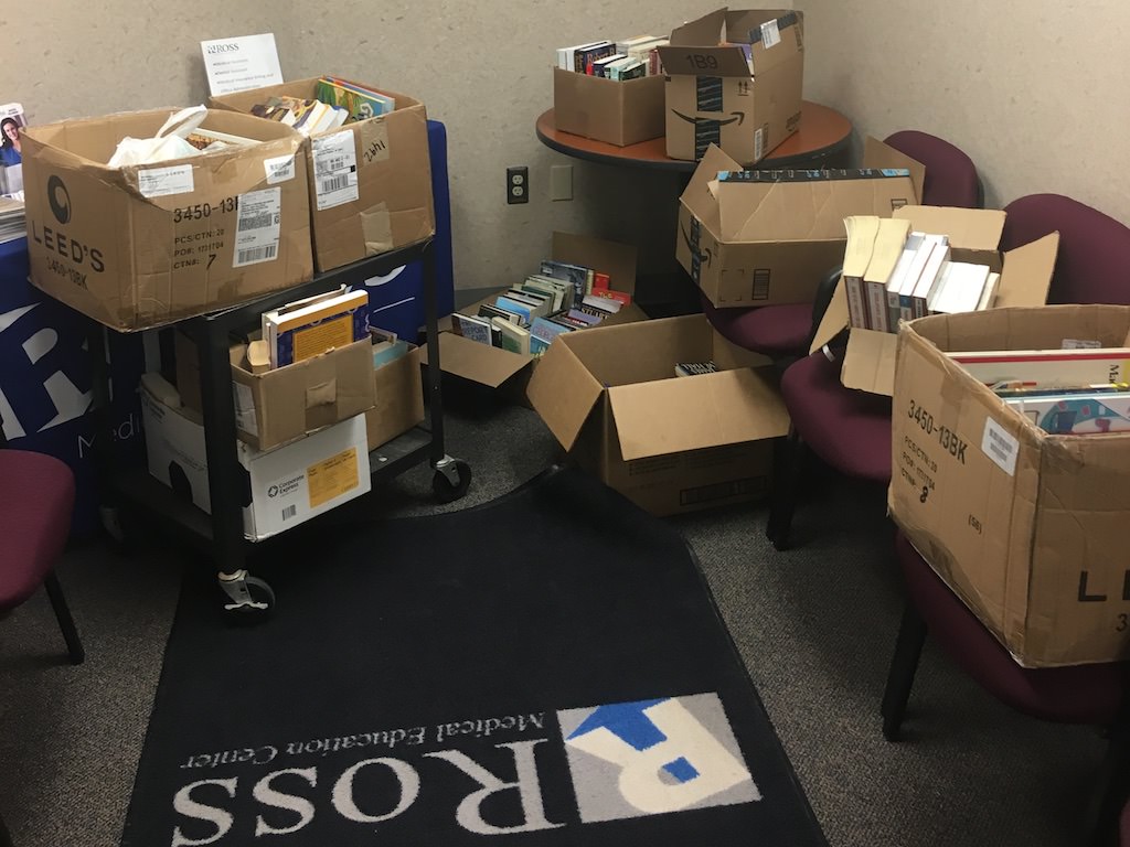 Ross Medical Education Center New Baltimore Book Drive