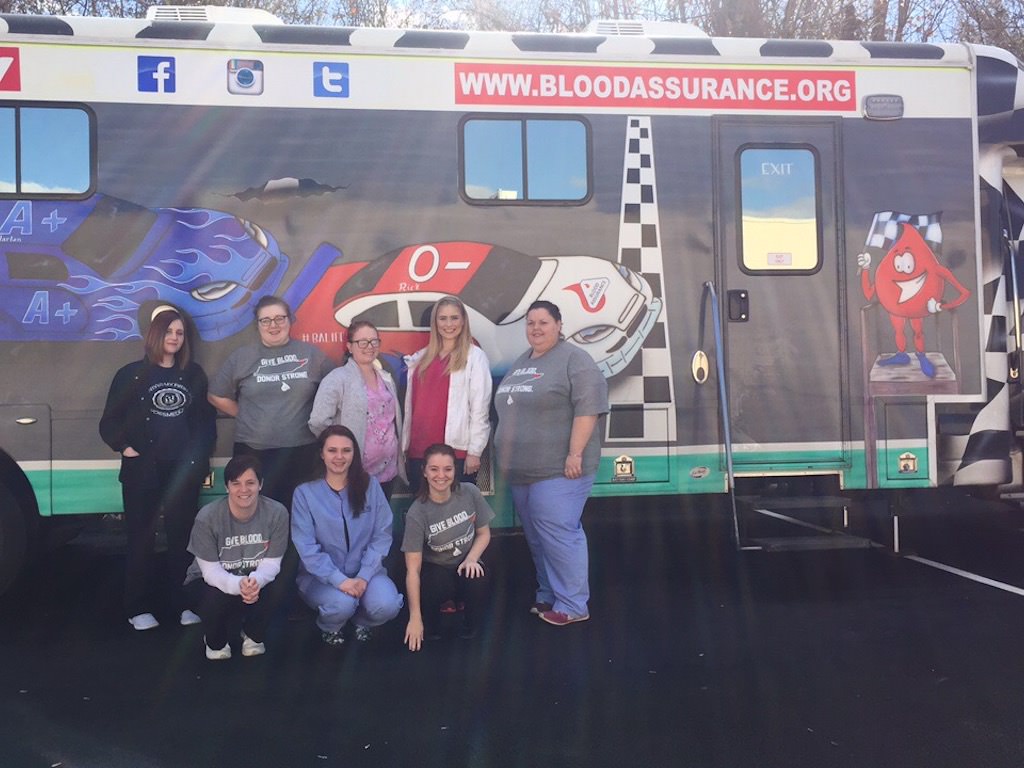 Ross Medical Education Center Johnson City Blood Assurance Bloodmobile