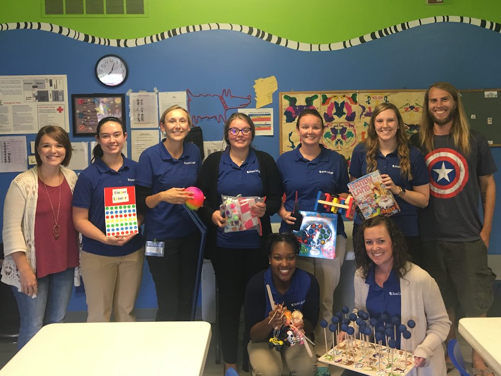 Ross College Students in Quad Cities Make Toys for HandinHand Ross
