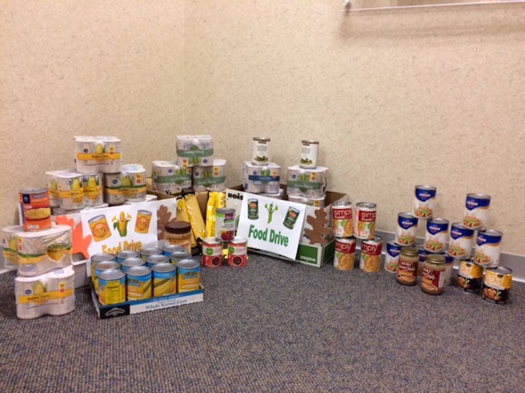 Ross Medical Education Center Food Drive for Brighton Center